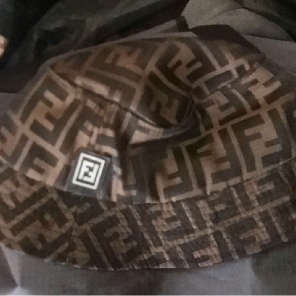 Fendi Monogram Brown Hat